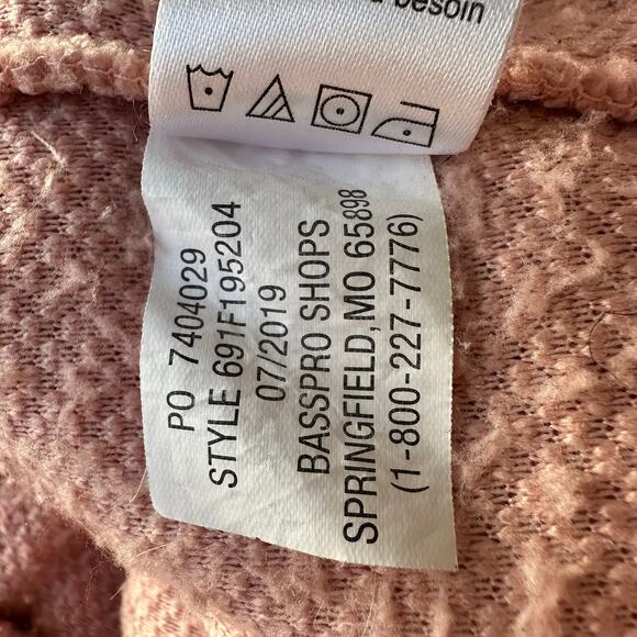 Outdoor Kids Pile Fleece Zip Pullover, Size 4T, Pink - Picture 8 of 9